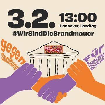 Demo-Aufruf für den 3. Februar in Hannover